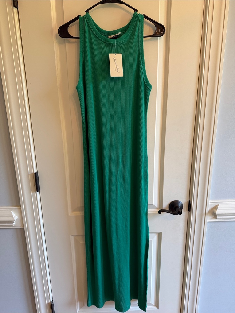 Universal Thread Emerald Green Sleeveless Maxi Dress